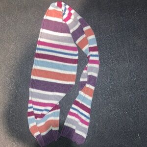 🧣1990s Cotton Yarn Multi-Color Scarf Gen Z Style 9” x 60” 🧣